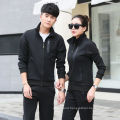 men's women's sport running 2-piece tracksuit with sweatshirt sweatpant for men women